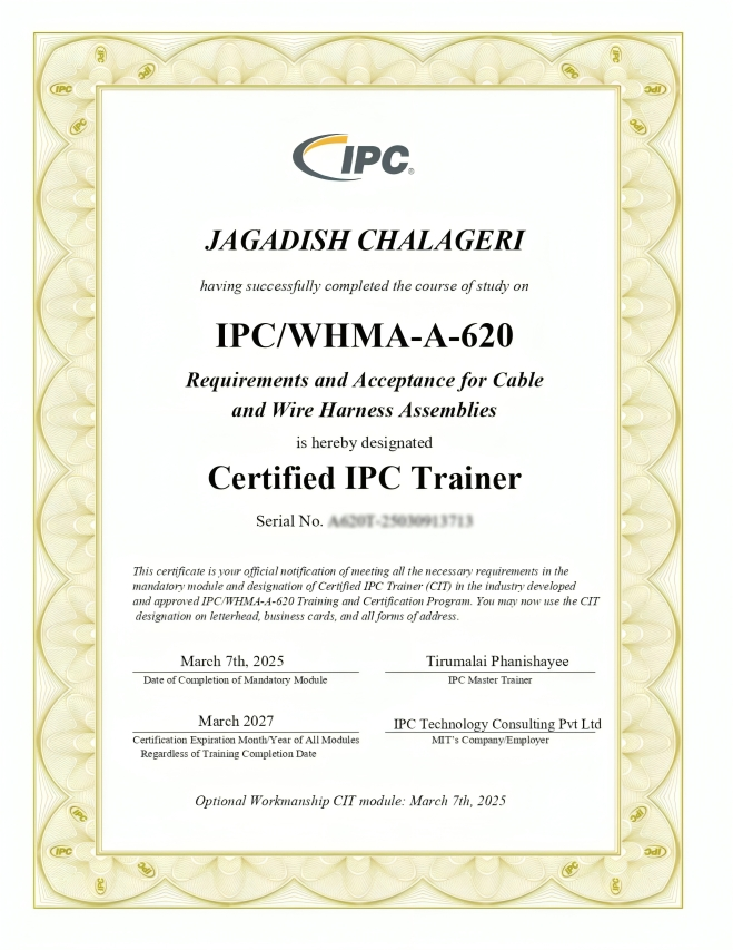 TAVAS Quality Certification